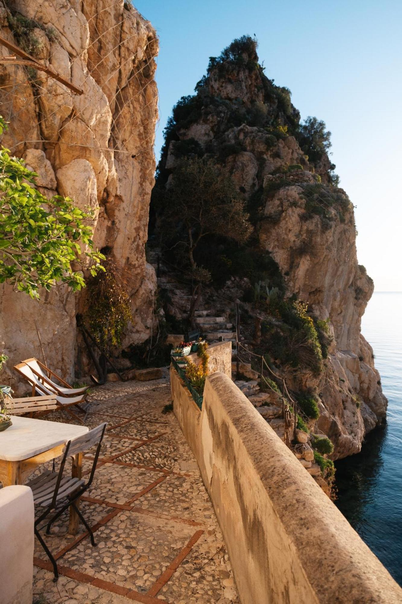 Вілла Tonnara Di Scopello Кастелламмаре-дель-Гольфо Екстер'єр фото