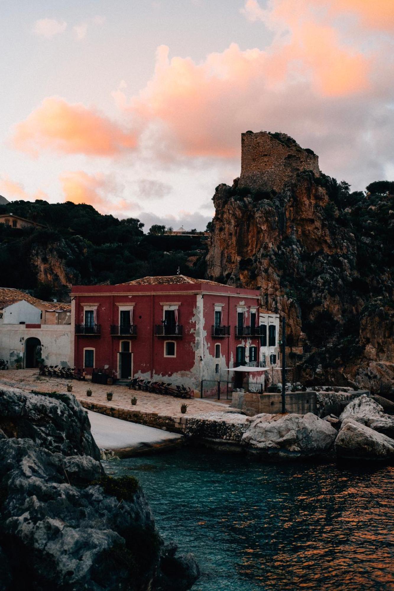 Вілла Tonnara Di Scopello Кастелламмаре-дель-Гольфо Екстер'єр фото