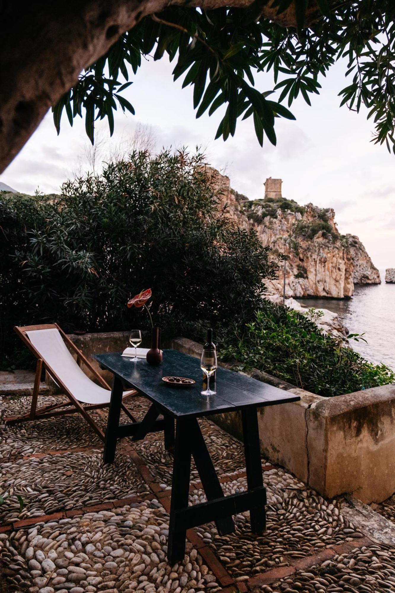 Вілла Tonnara Di Scopello Кастелламмаре-дель-Гольфо Екстер'єр фото